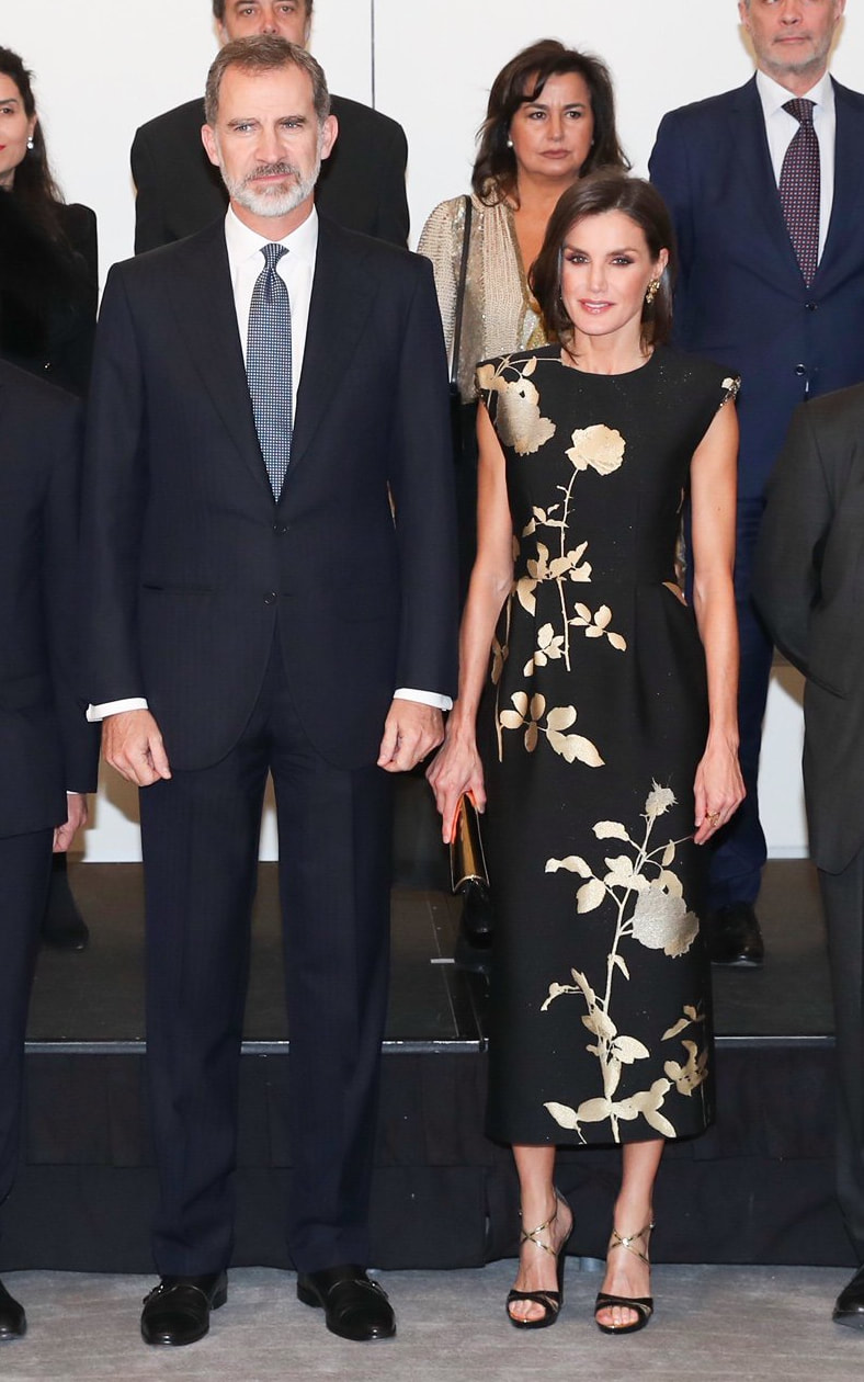 King Felipe and Queen Letizia attend 'Francisco Cerecedo' Journalism Prize 2019