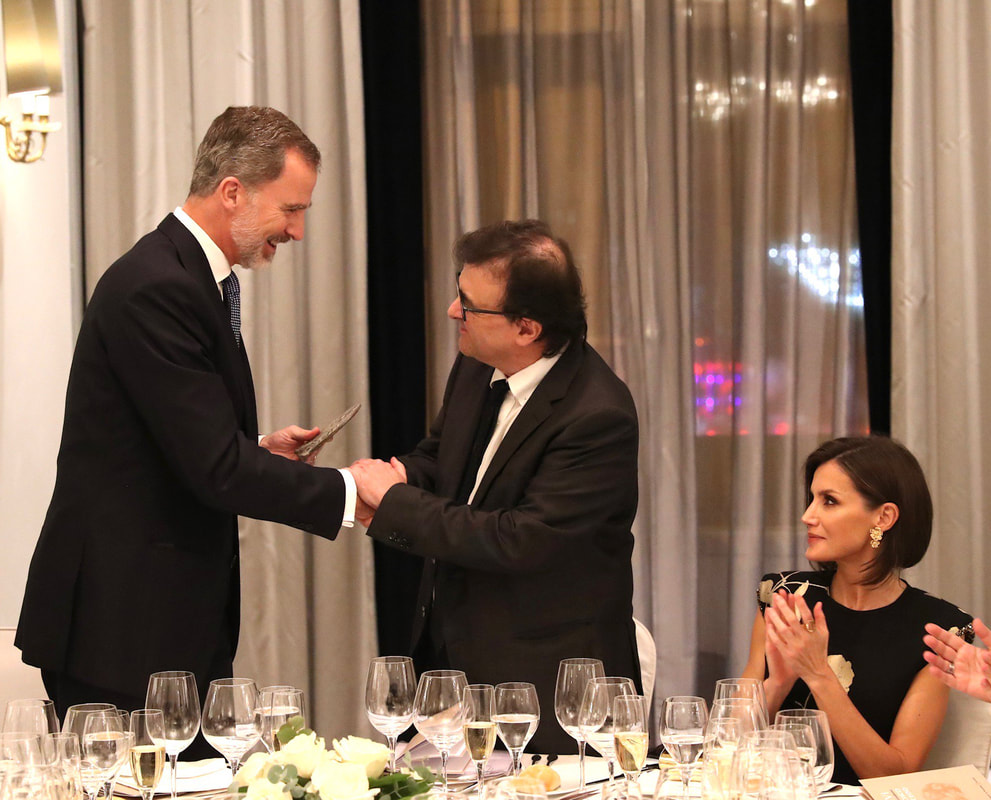 King Felipe and Queen Letizia deliver 'Francisco Cerecedo' Journalism Prize 2019