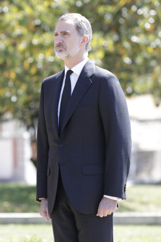 King Felipe VI tribute to COVID19 victims 27 May 2020