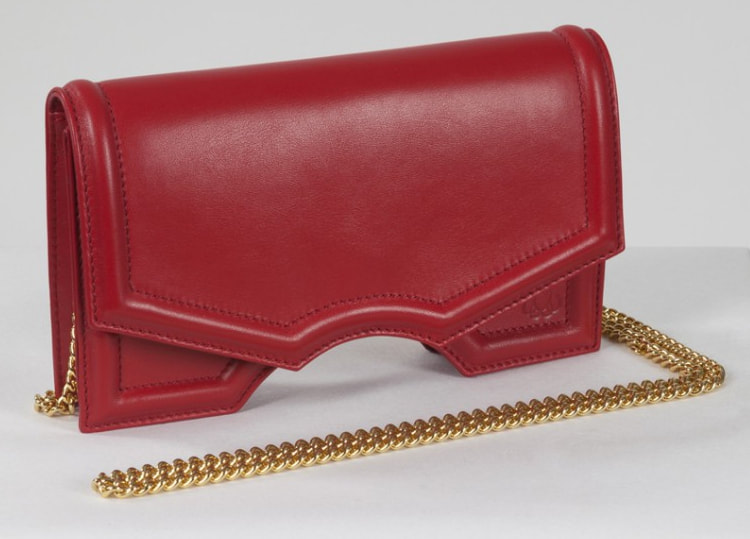 Reliquia red 'Archy' handbag