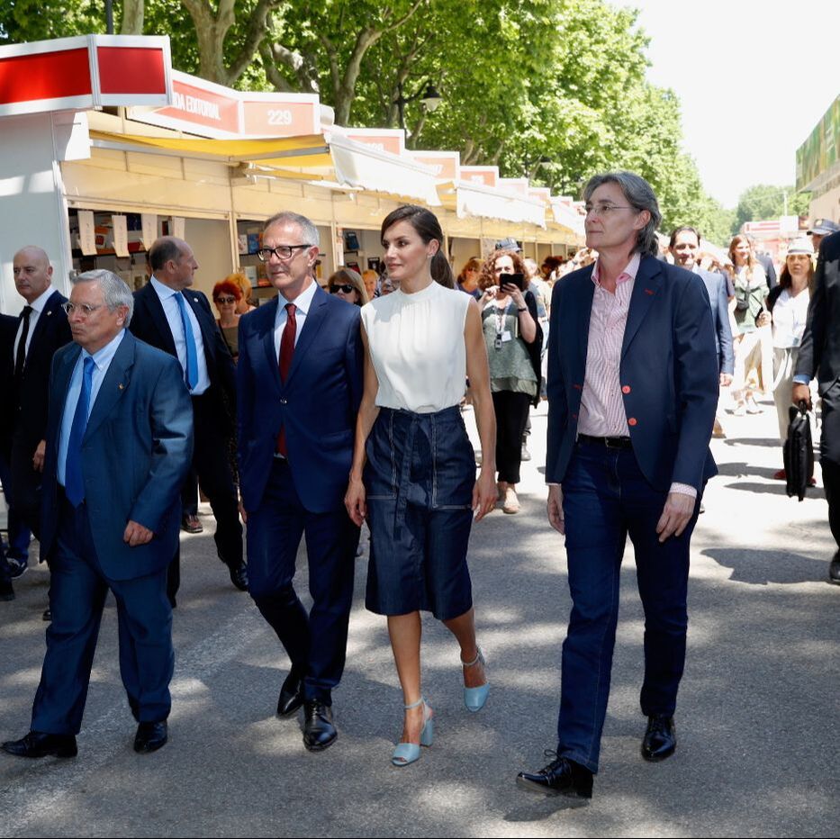 Queen Letizia at Madrid Book Fair 2019