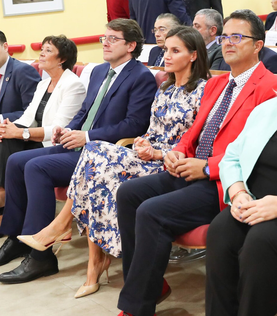 Queen Letizia attends the Fiisrt Conference on Good Practices in Rare Diseases 2019