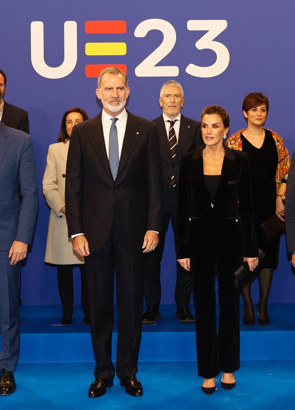 King Felipe VI and Queen Letizia presided over the closing concert of the Spanish Presidency of the Council of the European Union, performed by the Spanish national orchestra and choir at the National Music Auditorium in Madrid on 21 December 2023