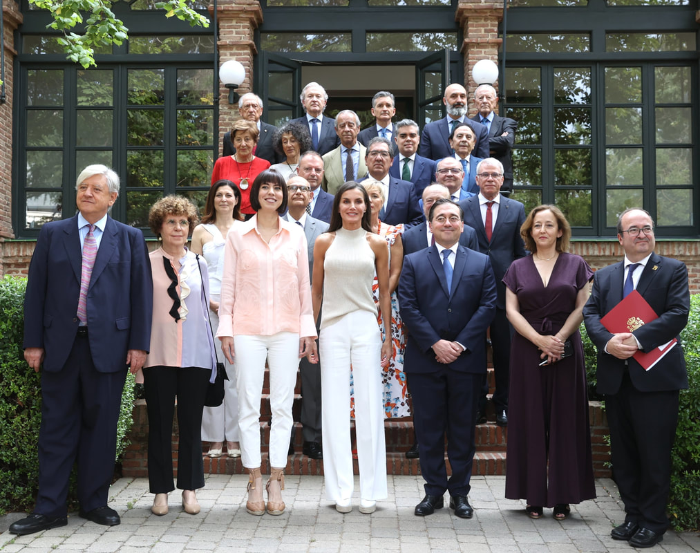 Queen Letizia chaired a meeting with the Student Residence Board on 27 June 2023