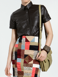 Uterque leather cross-body bag from Spring/Summer 2011 collection