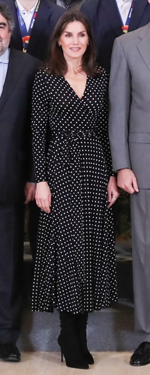 28 Jan 2020 - Queen Letizia attends audience with National Handball Team