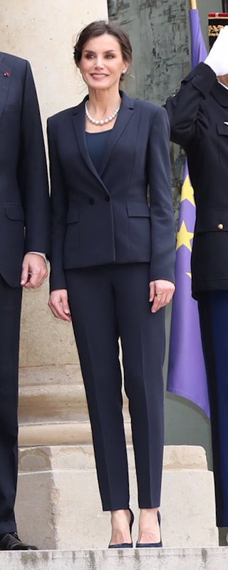 Queen Letizia attends 16th European Day of Remembrance of the Victims of Terrorism in Paris, France on 11 March 2020