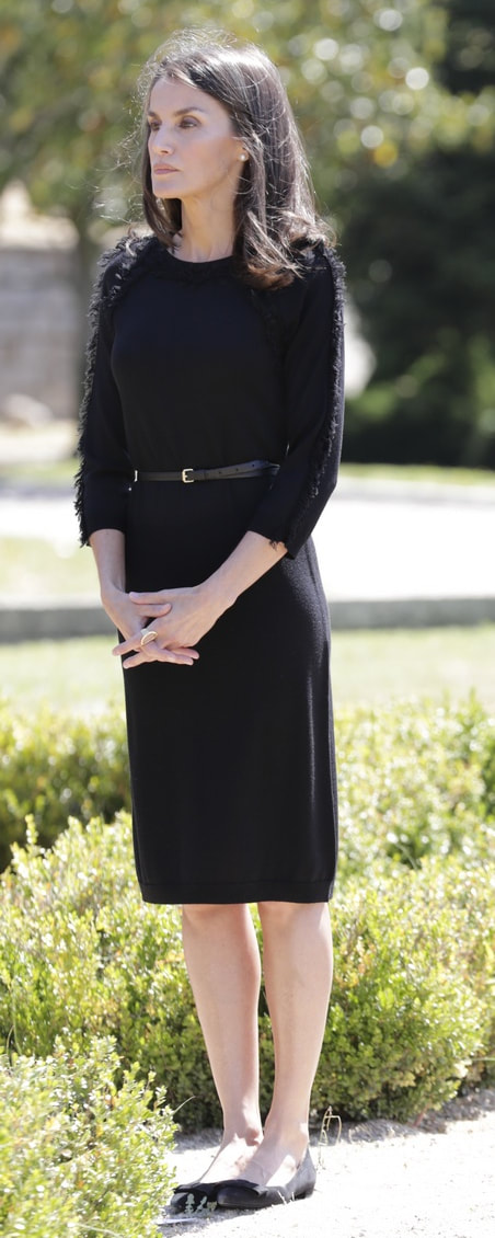 Queen Letizia joins her family to pay tribute to Spanish victims of COVID19 on 27 May 2020