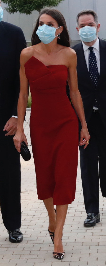 Queen Letizia attends ABC International Journalism Awards on 13 July 2020