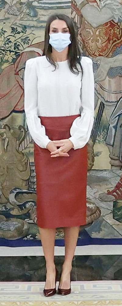 Queen Letizia held audiences on 12 November 2020