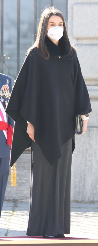 Queen Letizia attends Pascua Militar on 6 January 2021