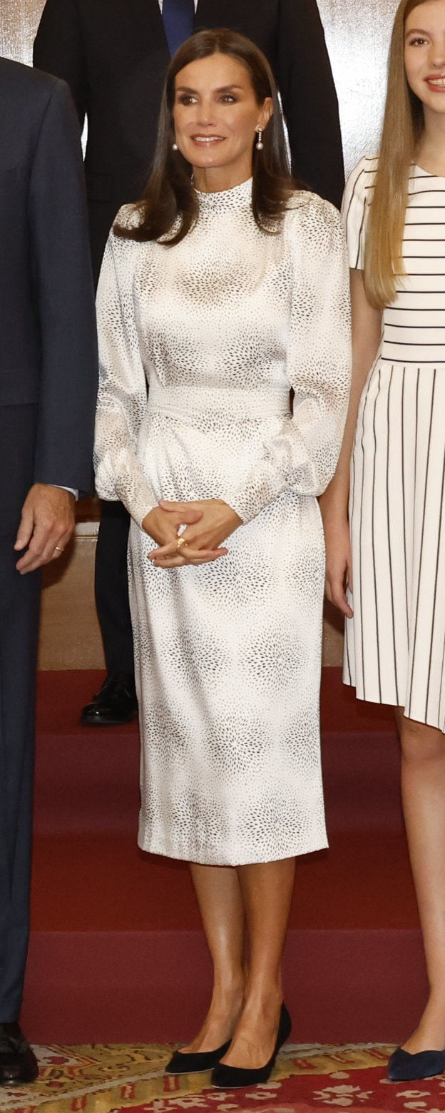 Cherubina Didi Dress​ as seen on Queen Letizia.