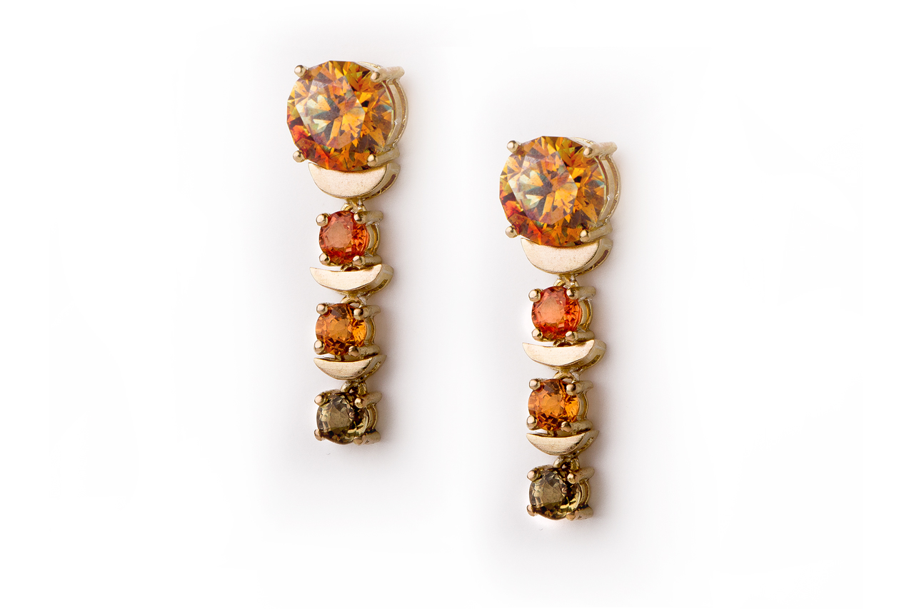  Lisi Fracchia Sphalerite Collection earrings