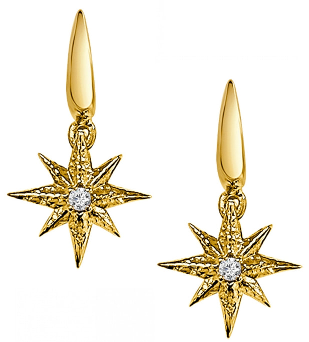 Isabel Guarch 'Vents' Gold & Diamond Earrings 