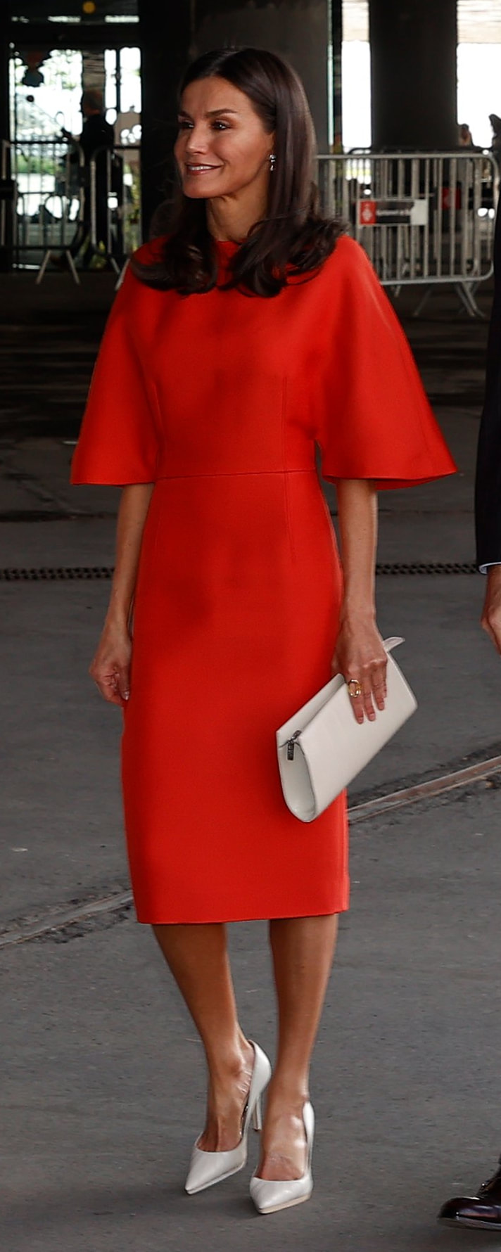 Magrit Lea Clutch​ as carried by Queen Letizia
