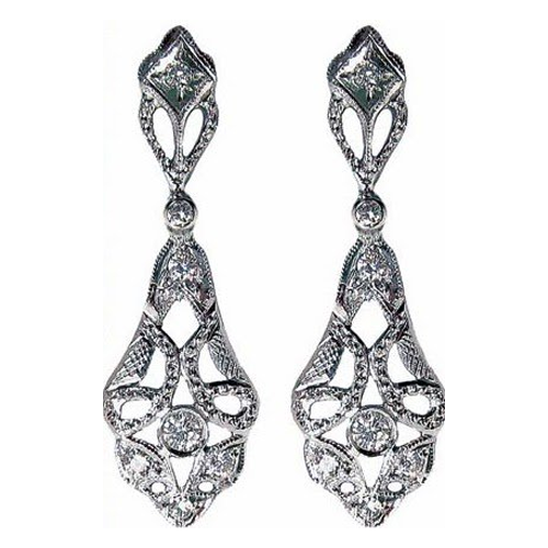 Asociación de Joyeros San Eloy Diamond Earrings