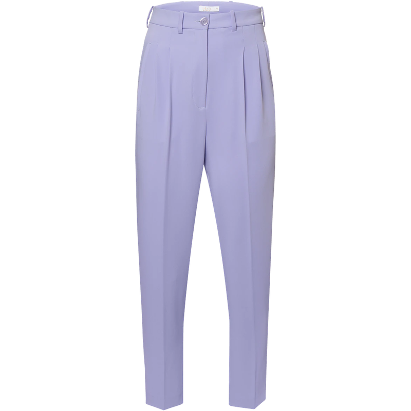 Bleis Crepe Trousers in Lilac