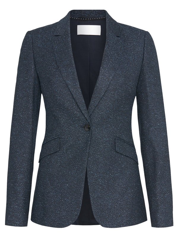 Hugo Boss BOSS Jamoli speckled tweed blazer