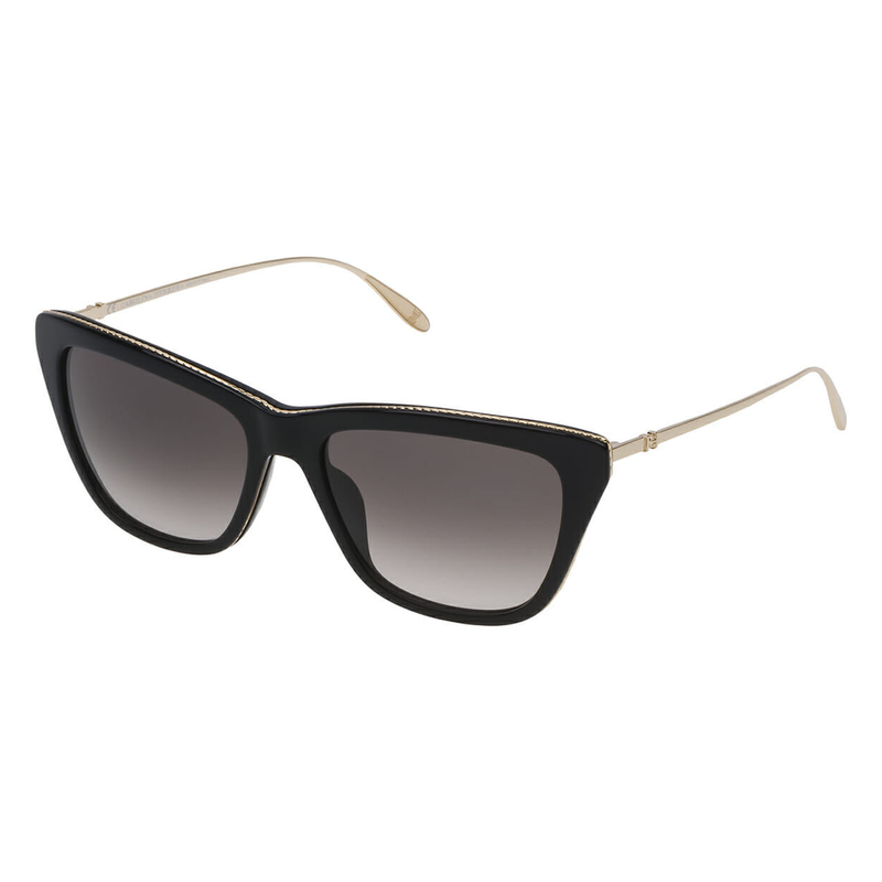 Carolina Herrera New York Cat-Eye Sunglasses with Gold Rim - Queen ...