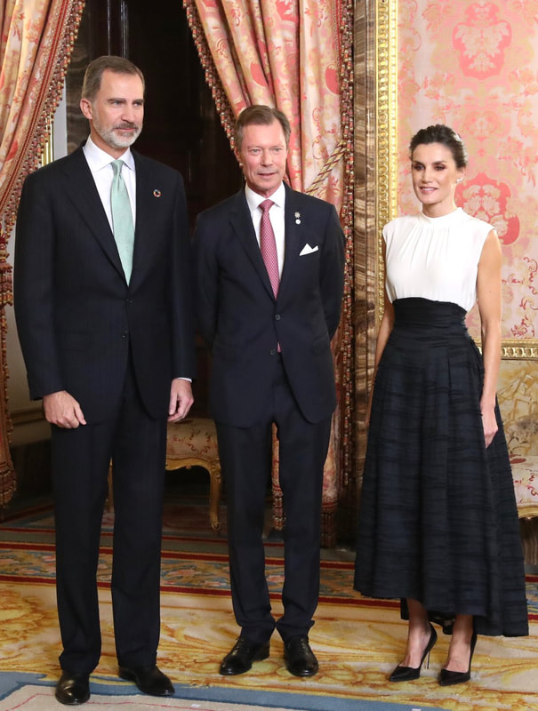 King Felipe and Queen Letizia host reception for COP25 delegates
