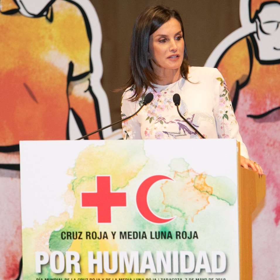 Queen Letizia attends Red Cross & Red Crescent World Day ceremony 2019