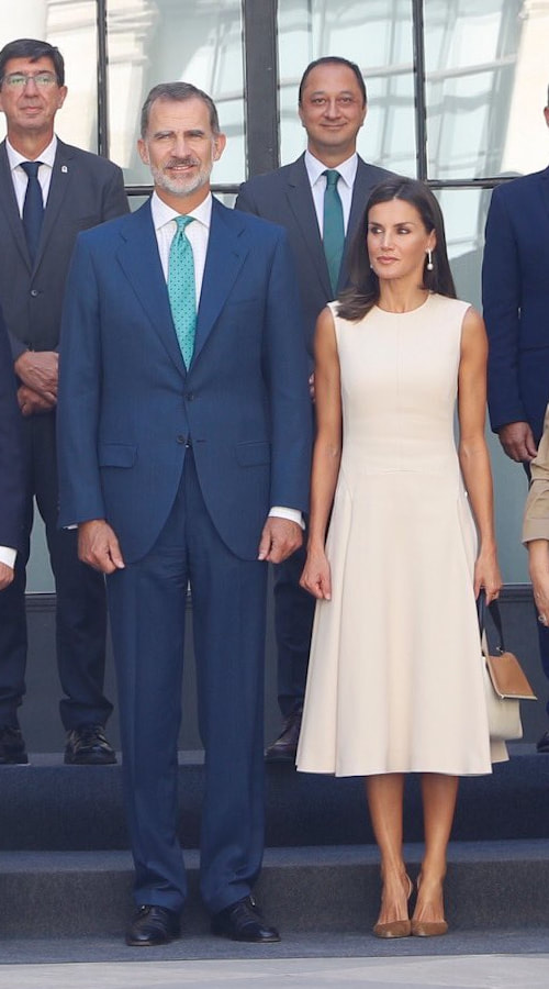 King Felipe and Queen Letizia attend III Plenary meeting of the National Commission for the commemoration of the V Centenary of the first circumnavigation around the Earth by explorers Fernando de Magallanes and Juan Sebastián Elcano