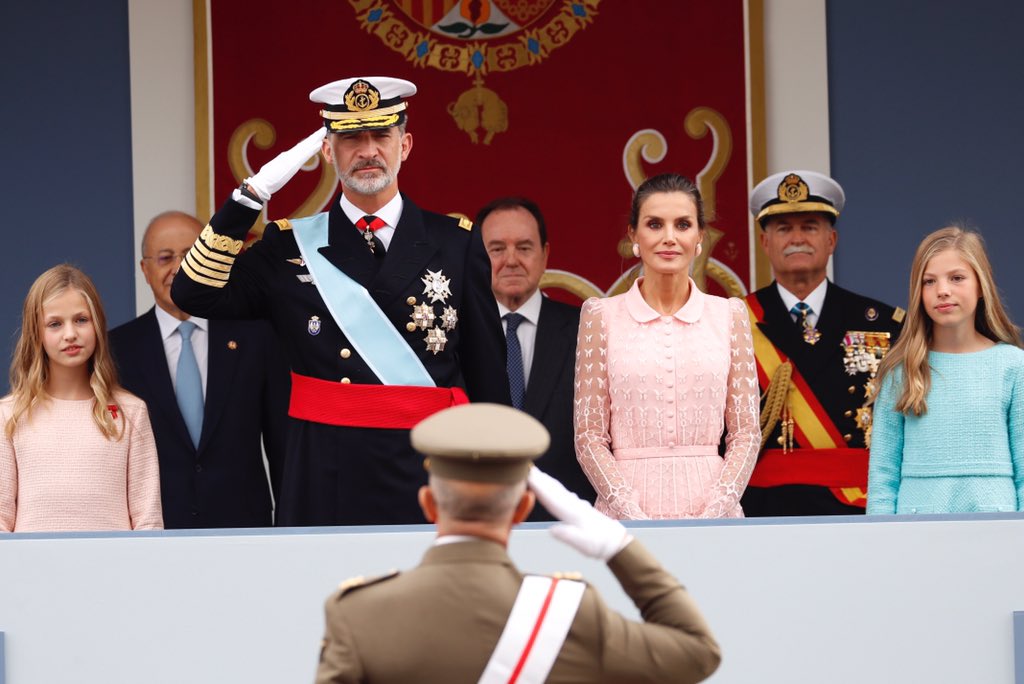 Spanish royal family attended National Day celebrations in Madrid 2019