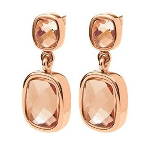 Folli Follie 'Elements' Earrings in Rose Gold