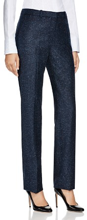 Hugo Boss BOSS Tanare pants in speckled tweed