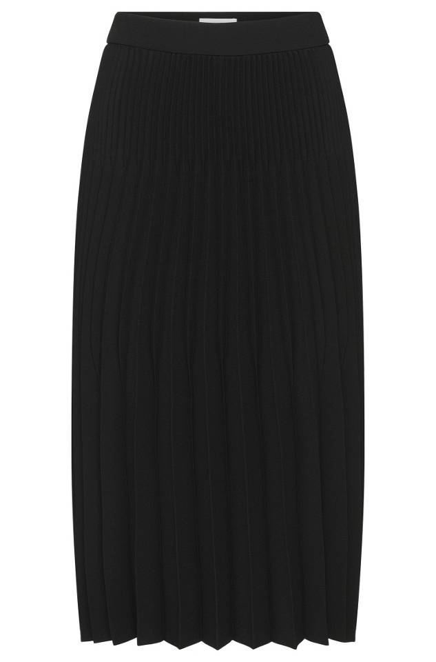 Hugo Boss BOSS Black Vikina Flared Pleated Skirt