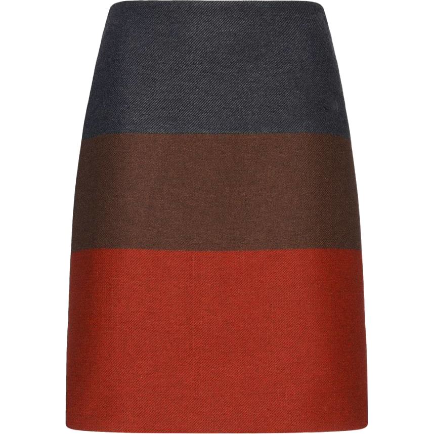 Hugo Boss Malivi Colorblock A-Line Skirt
