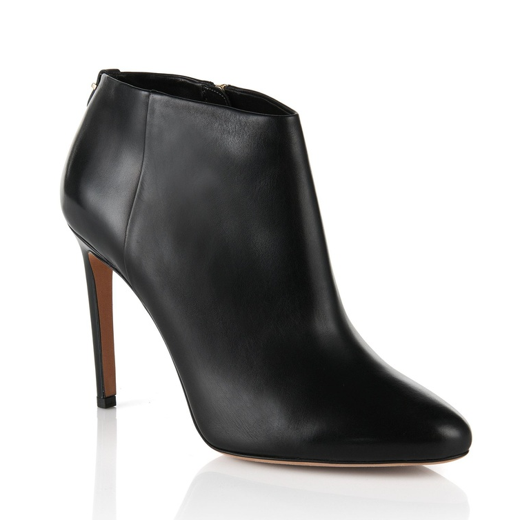 Hugo Boss Staple 100 Ankle Boots in Black Leather