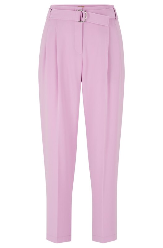 Hugo Boss Tapia Trousers in Light Pink
