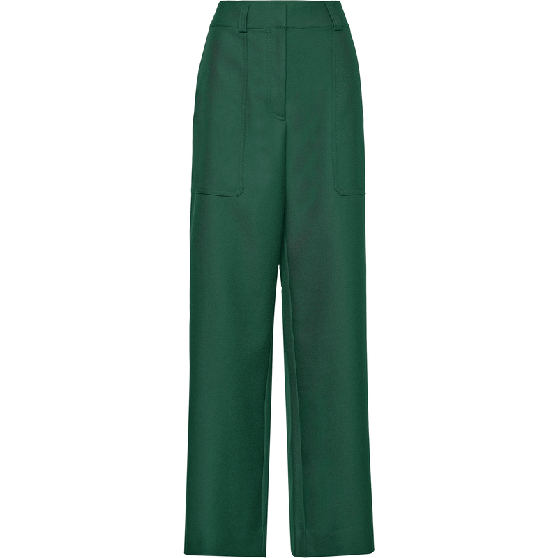 Hugo Boss 'Teleah' Trousers in Green