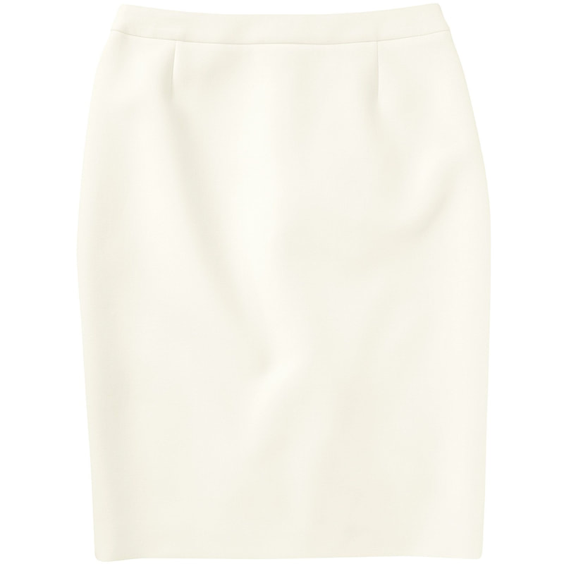 Hugo Boss Valeti Pencil Skirt in White