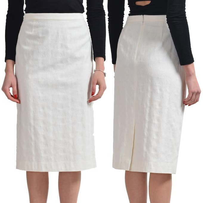 Hugo Boss Vilori Skirt in White