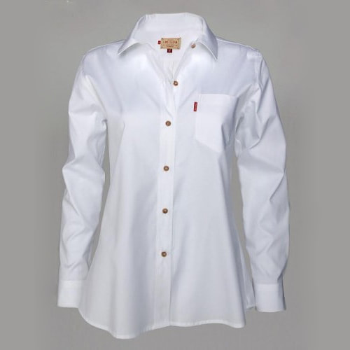 white Imiloa 'Orchid' shirt