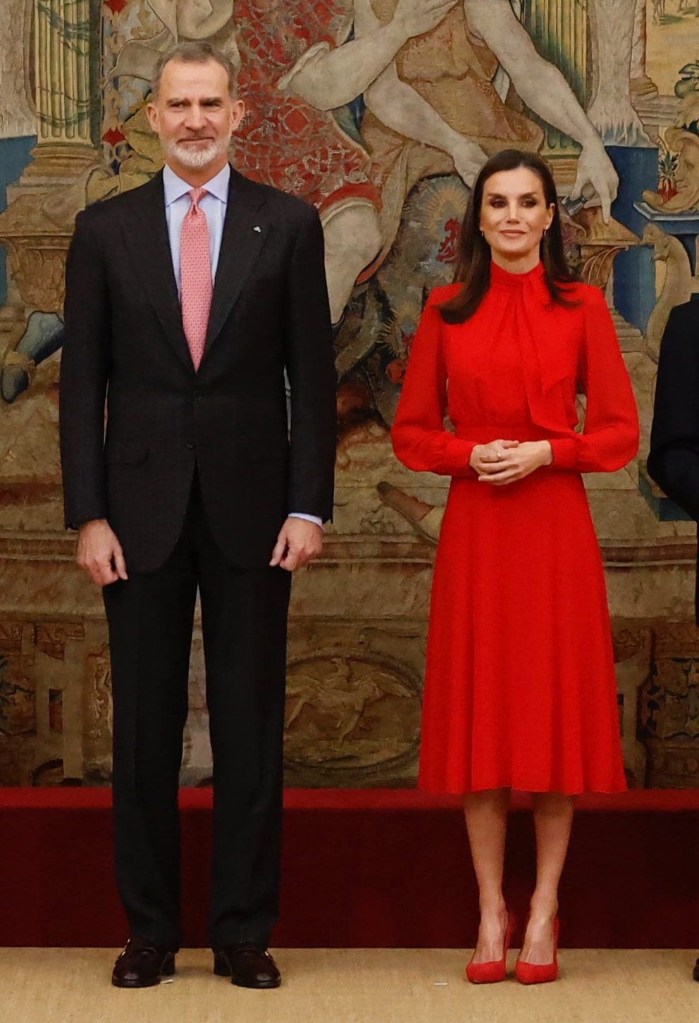 King Felipe VI and Queen Letizia of Spain delivered the accreditations to the tenth promotion of 