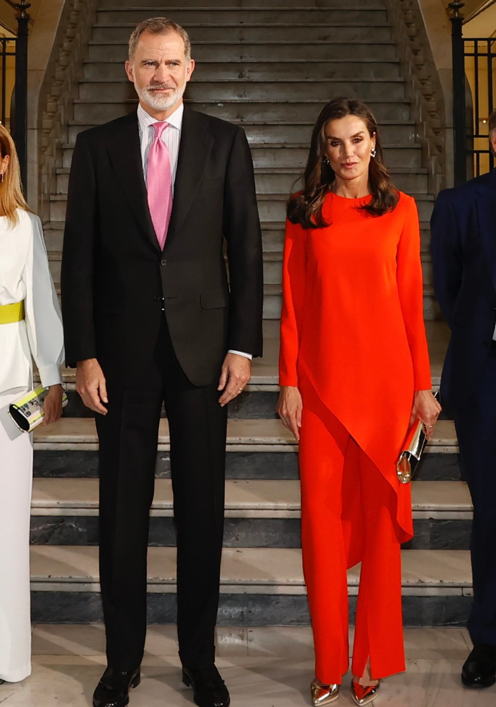 King Felipe VI and Queen Letizia presided over a literary event held at the Círculo de Bellas Artes in Madrid to commemorate the centenary of the Casa del Libro on 30th March 2023