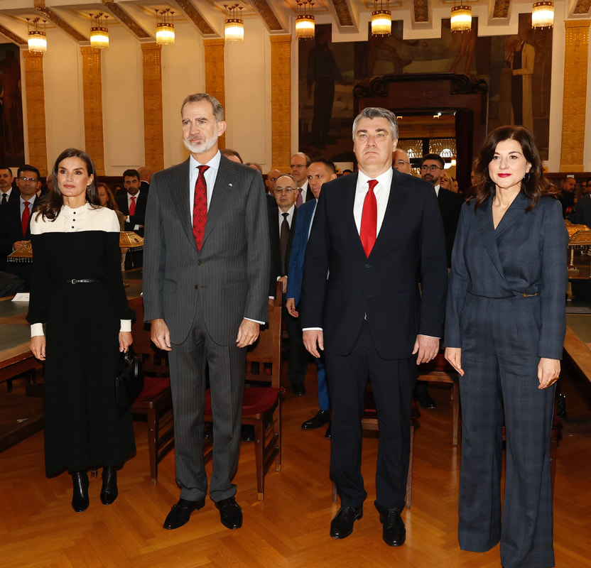 King Felipe VI and Queen Letizia inaugurate the Croatia-Spain IFMIF-DONES Forum on 17th November 2022