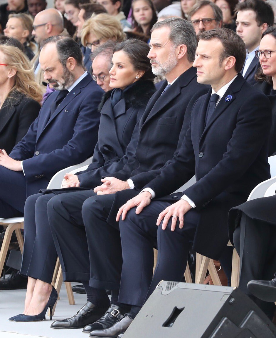 The King and Queen of Spain travelled to France today to attend events marking the 16th European Day of Remembrance of the Victims of Terrorism.