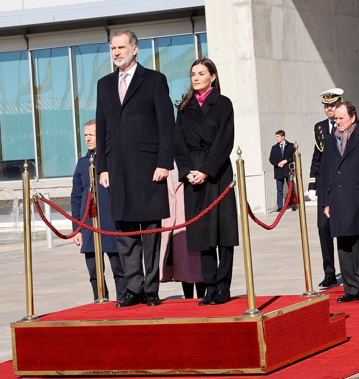 King Felipe VI and Queen Letizia of Spain traveled to Angola on 6th February 2023 where they will make a three-day State Visit.