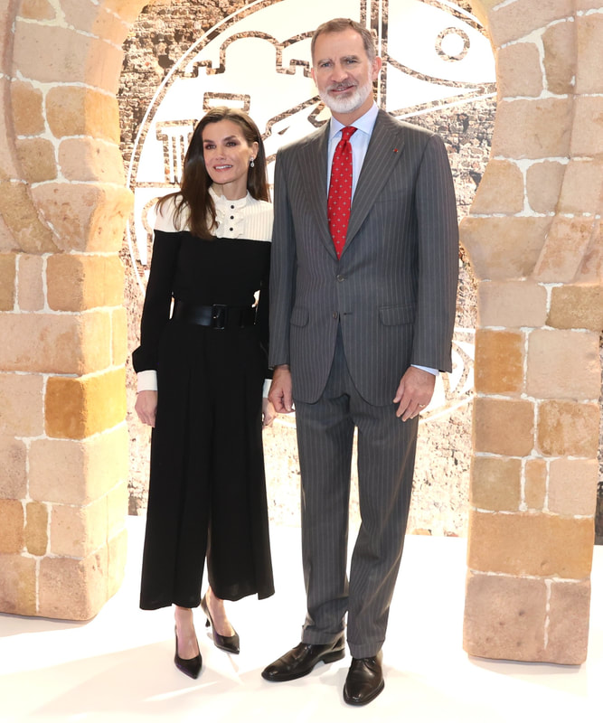 King Felipe VI and Queen Letizia of Spain presided over the inauguration of the 44th edition of the International Tourism Fair (FITUR) in Madrid on 24 January 2024