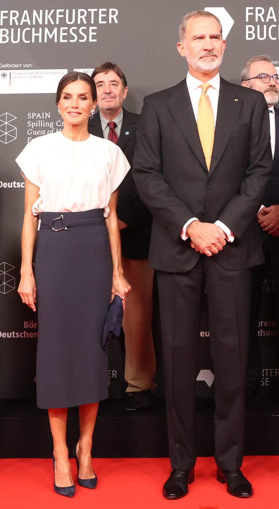 King Felipe VI and Queen Letizia inaugurate the Frankfurt Book Fair on 18 October 2022