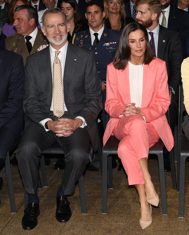 King Felipe VI and Queen Letizia were in Las Palmas on Thursday to deliver the 2023 National Innovation and Design Awards on 11 April 2024.