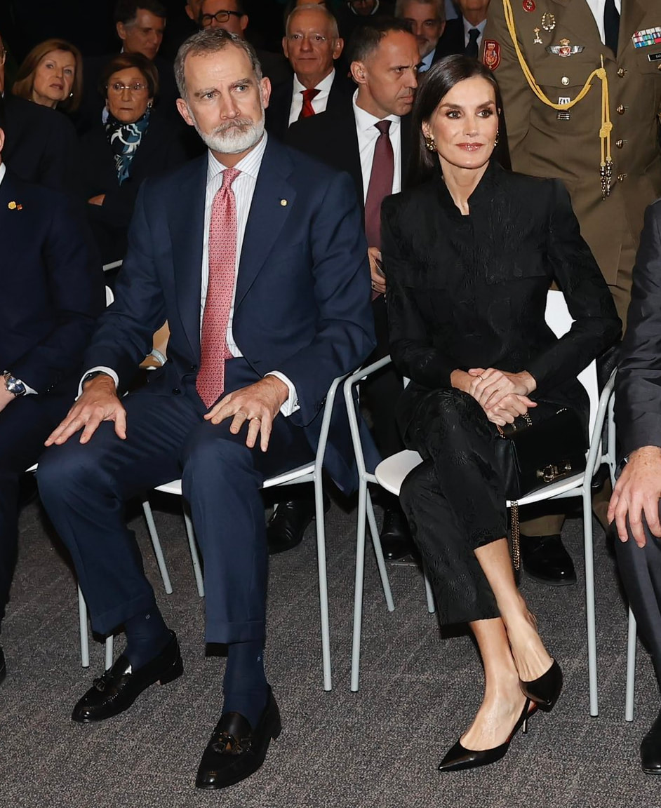 King Felipe and Queen Letizia inaugurate the second tower of the Puig Company in Barcelona on 14 February 2024