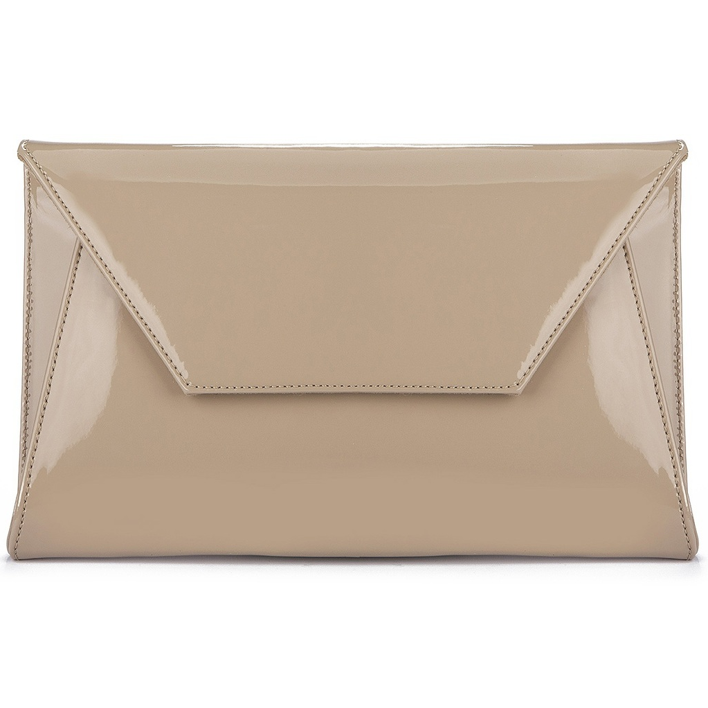 ​Magrit 'Candy' Envelope Clutch in Nude Patent