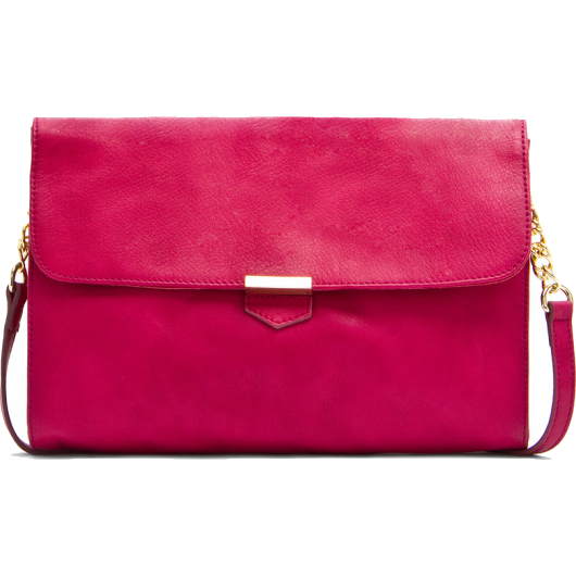 Mango Touch Messenger Bag in Pink Leather