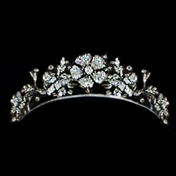 Spanish floral tiara