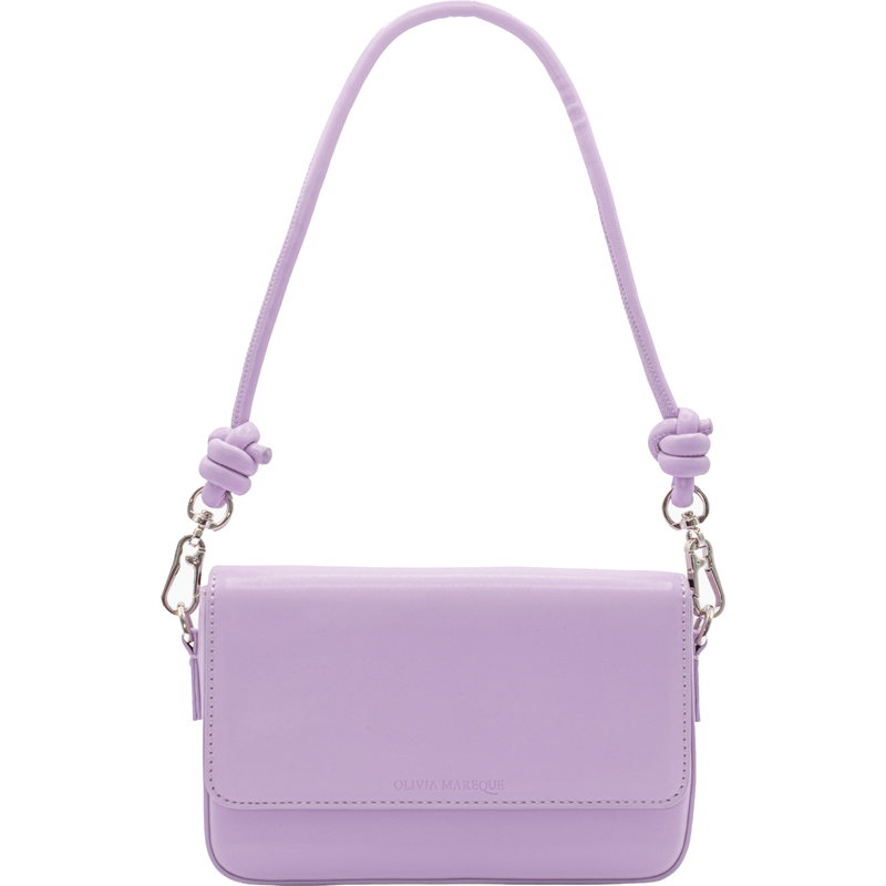 Olivia Mareque Pantone Bag with Knot Strap in 2563C